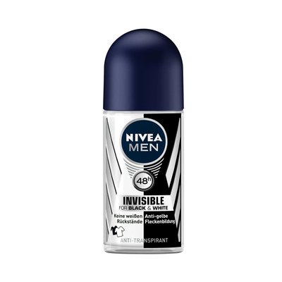 Image of Nivea Men Deo Roll On Invisible Black & White Power