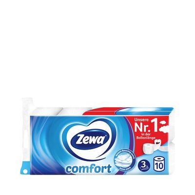 Bild von Zewa Comfort Toilettenpapier Weiß