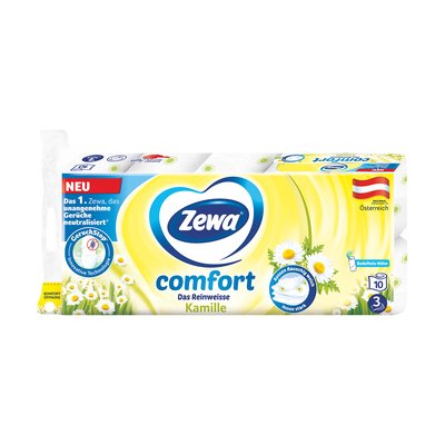 Bild von Zewa Comfort Toilettenpapier Kamille