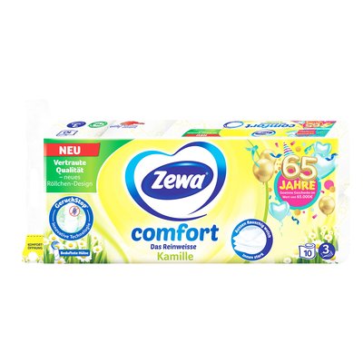 Bild von Zewa Comfort Toilettenpapier Kamille