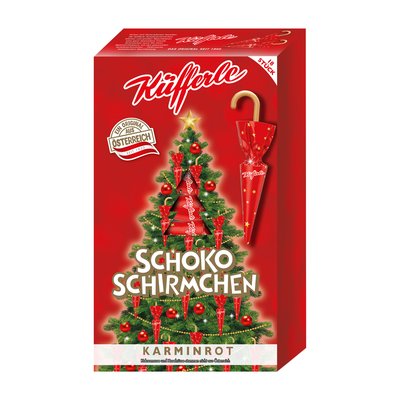 Bild von Küfferle Schirmchen Kaminrot 18er