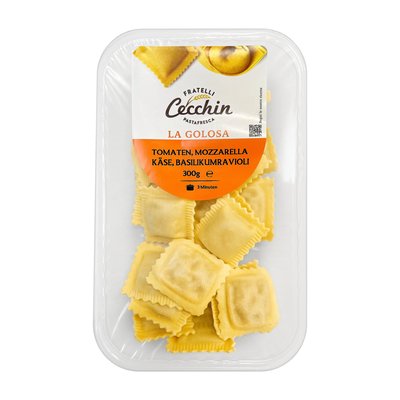 Bild von Ravioli Tomate Mozzarella