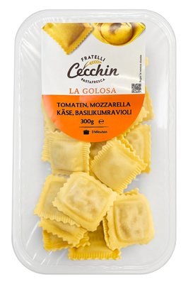 Bild von Ravioli Tomate Mozzarella
