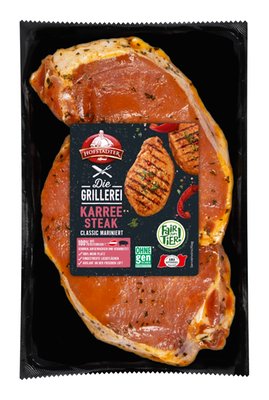 Bild von Hofstädter Die Grillerei Karreesteak mariniert