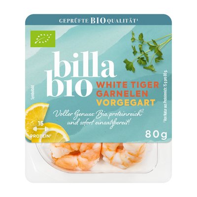 Bild von BILLA Bio Garnelen Essfertig