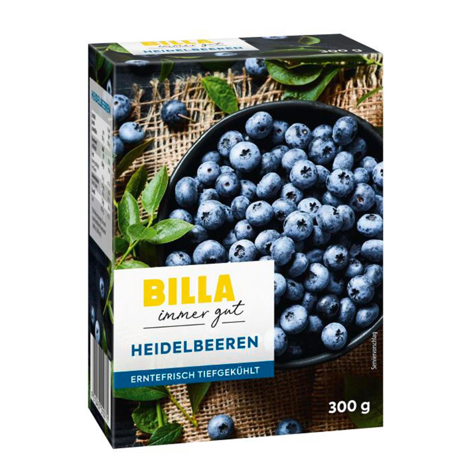 BILLA Heidelbeeren Shop Online BILLA 