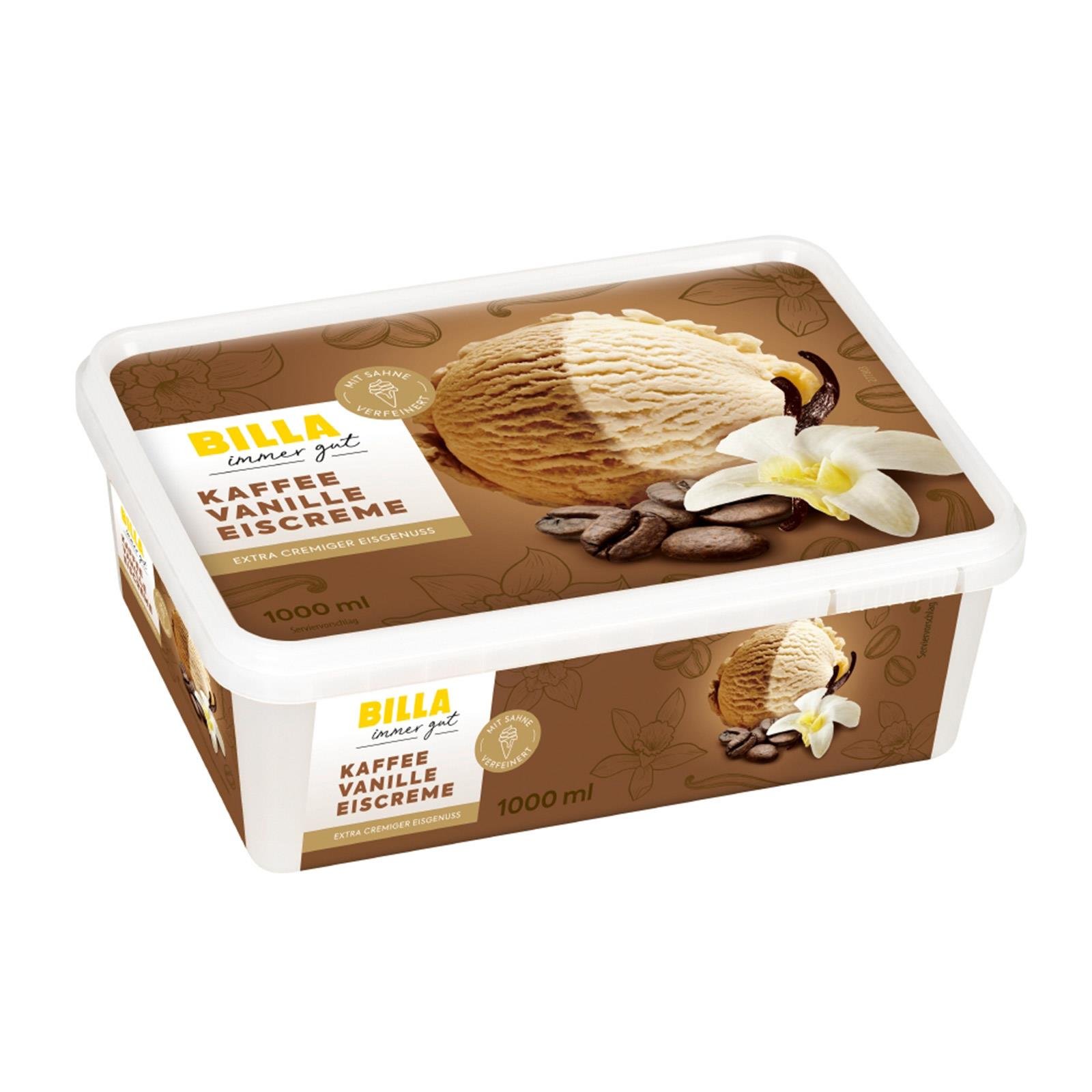 BILLA KaffeeVanille Eis BILLA Online Shop