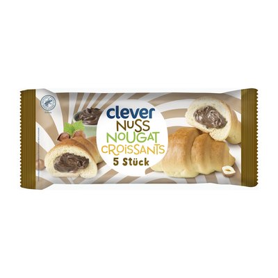 Bild von Clever Nuss-Nougat Croissant