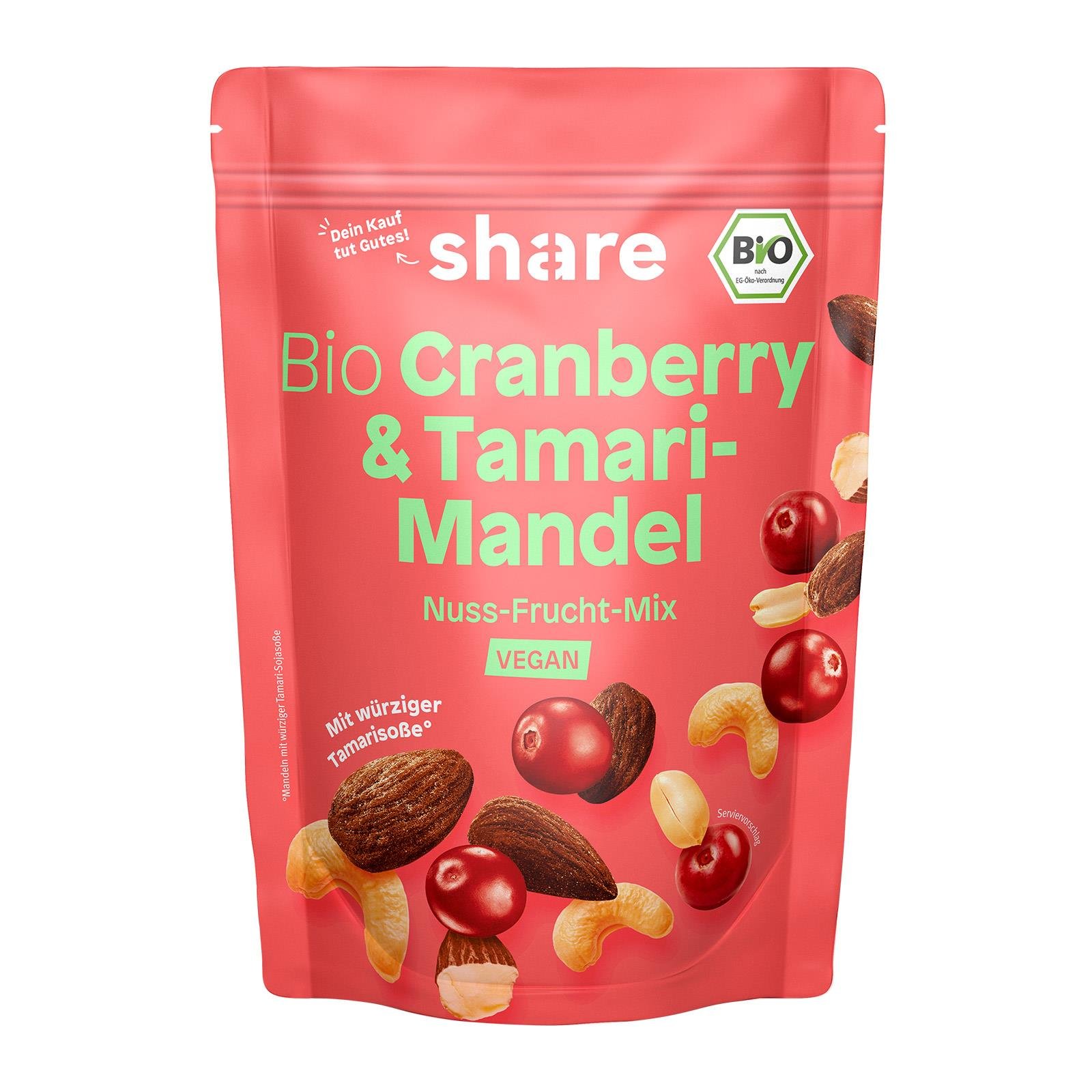 Share Bio Studentenfutter Cranberry &amp; Tamari | BILLA Online Shop