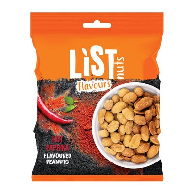Bild von List Nuts Erdnüsse Hot Paprika