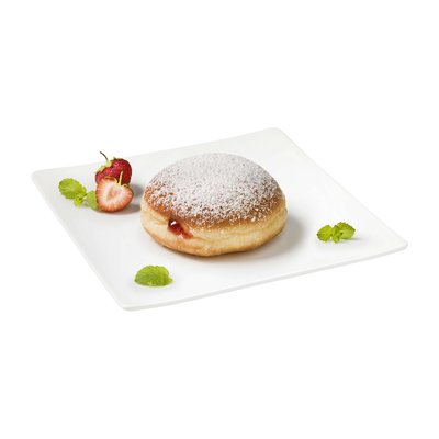 Bild von Krapfen Erdbeer