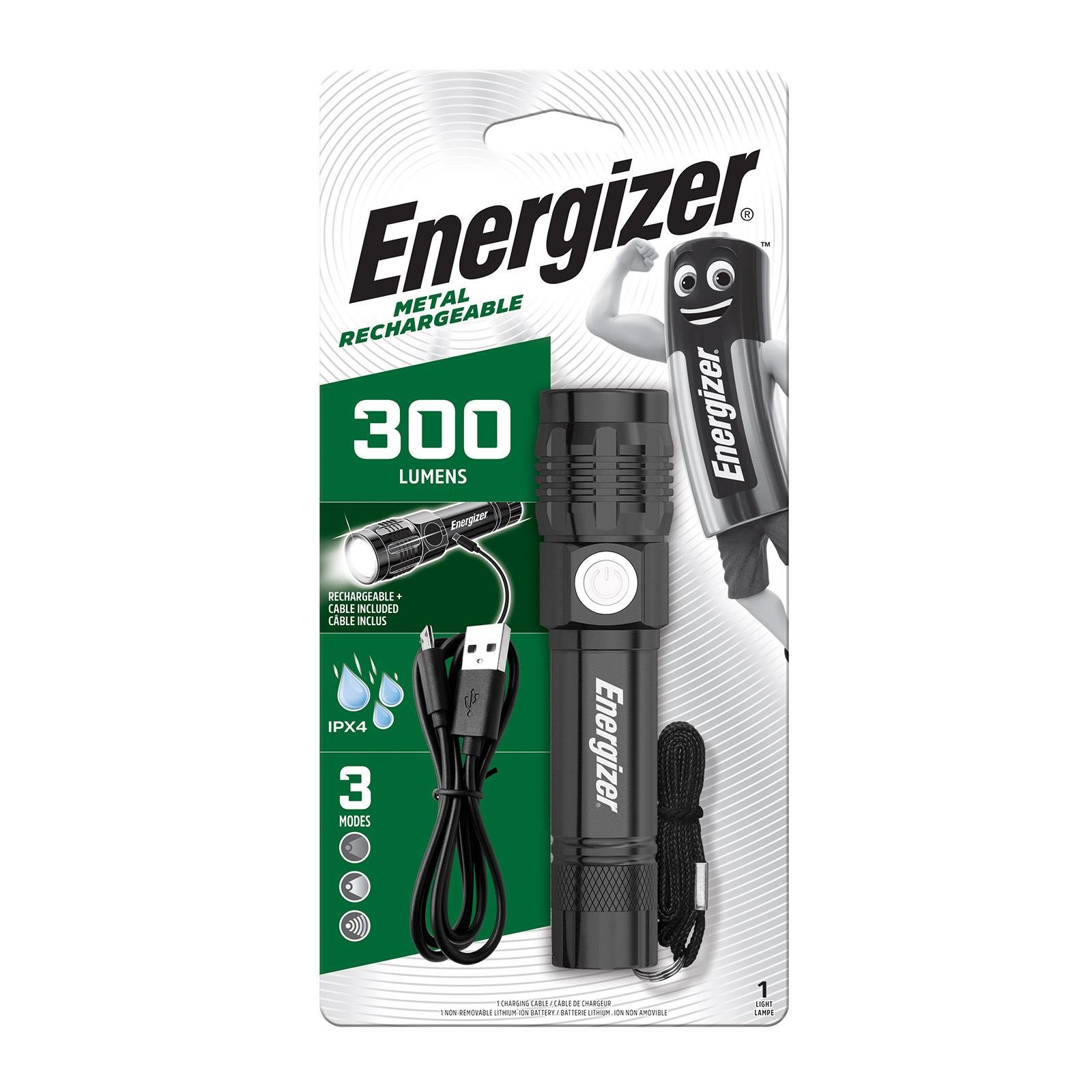Lampe De Poche Vintage Energizer 4,5V 3R12, Couleur Rouge, Fonctionne