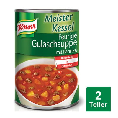 Image of Knorr Meisterkessel Feurige Gulaschsuppe