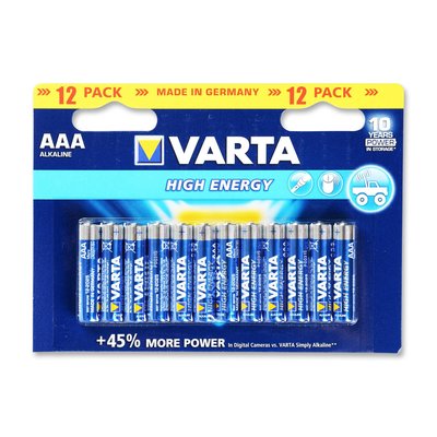 Image of Varta High Energy Micro AAA