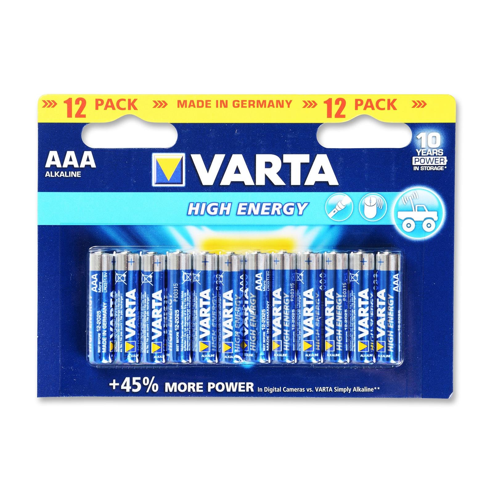 Varta High Energy Micro AAA | BILLA Online Shop