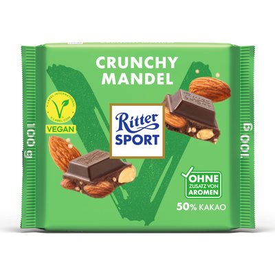 Bild von Ritter Sport Crunchy Mandel vegan