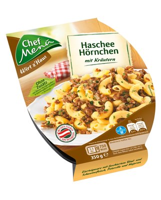 Image of Chef Menü Hascheehörnchen