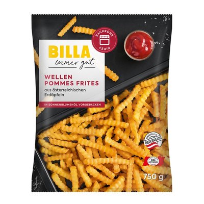 Image of BILLA Wellen Pommes Frites