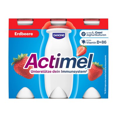 Bild von Danone Actimel Erdbeere