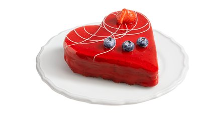 Bild von Erdbeer Herz