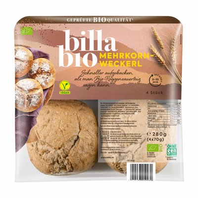 Bild von BILLA Bio Mehrkornweckerl