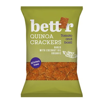 Bild von bett'r Quinoa Cracker Tomate Basilikum