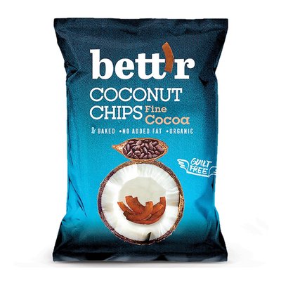 Image of bett'r Kokosnusschips mit Kakao