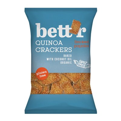 Image of bett'r Quinoa Cracker geräucherte Paprika