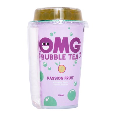 Image of OMG Bubble Tea Passion Fruit