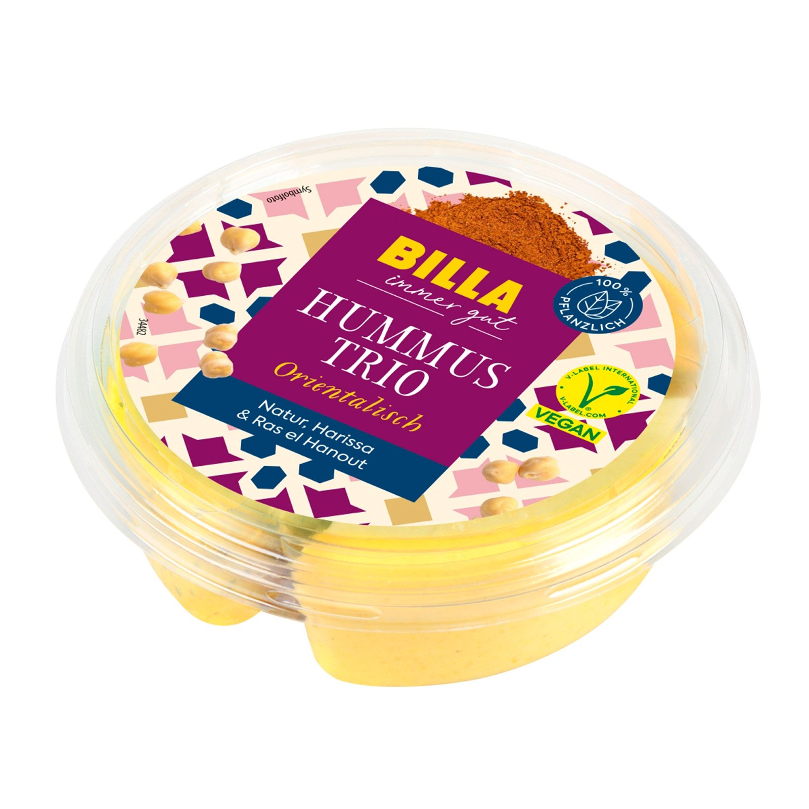 BILLA Hummus Trio Orientalisch BILLA Online Shop