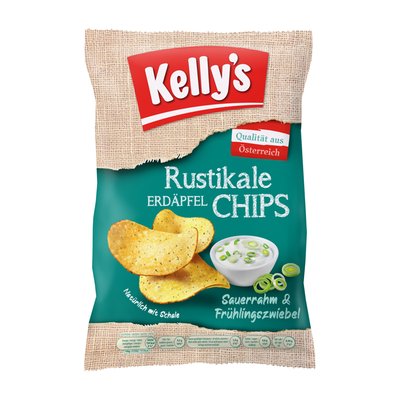Bild von Kelly's Rustikale Erdäpfelchips Sour Cream