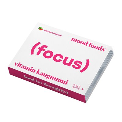 Bild von Mood Foods Focus Kaugummi