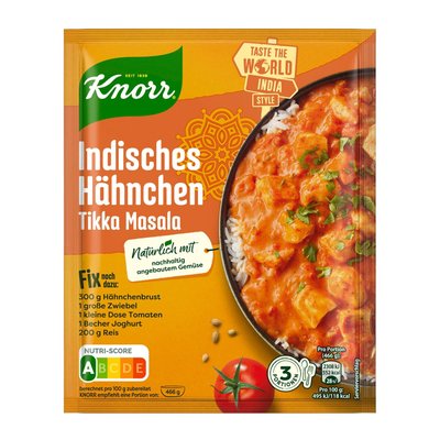 Image of Knorr Basis Indisches Hähnchen Tikka