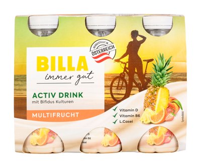 Bild von BILLA Activ Drink Multifrucht