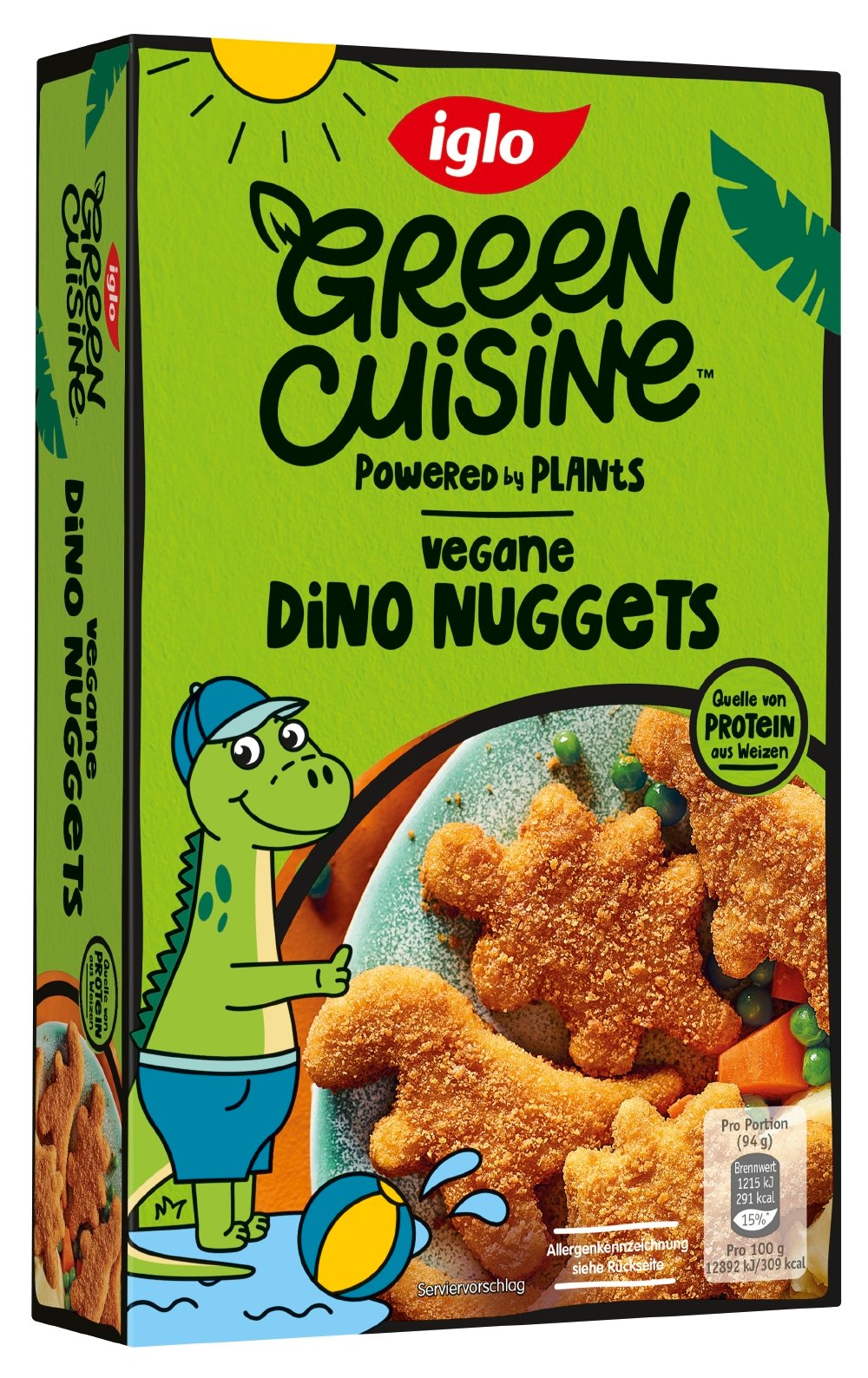 Iglo Green Cuisine Vegane Dino Nuggets BILLA Online Shop
