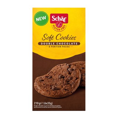 Image of Schär Soft Cookie Double Chocolate