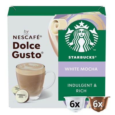 Bild von Starbucks White Mocha Kaffee für Nescafé Dolce Gusto