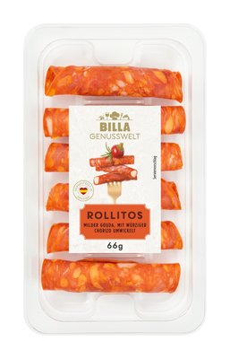 Bild von BILLA Genusswelt Rollitos Chorizo & Gouda