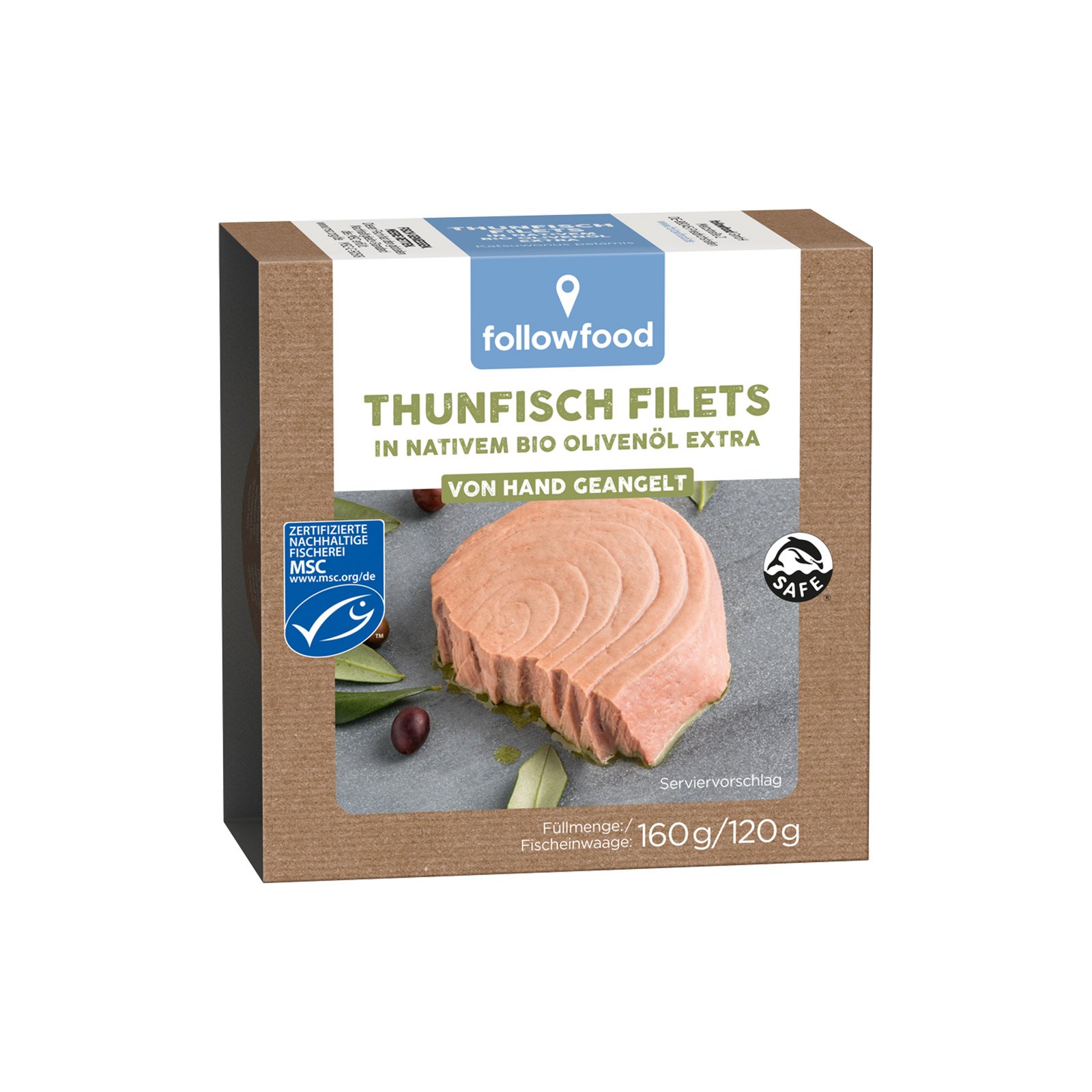 Followfood Thunfisch Filets in nativem Bio-Oliveöl Extra | BILLA Online ...