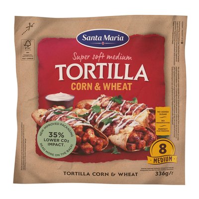 Image of Santa Maria Corn & Wheat Tortilla