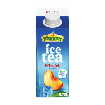 Bild von Pfanner Eistee Pfirsich
