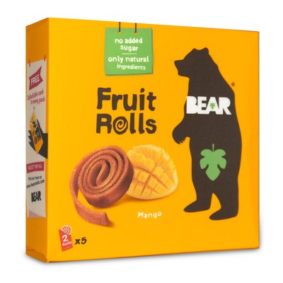 Bild von Bear Fruit Rolls Multipack Mango