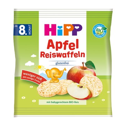 Image of Hipp Apfel Reiswaffeln