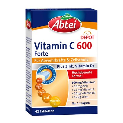 Image of Abtei Vitamin C 600 Forte