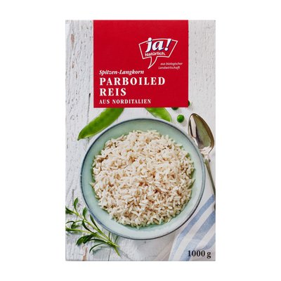 Bild von Ja! Natürlich Parboiled Reis Weiß