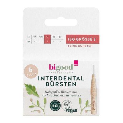 Bild von bi good Interdentalbürsten aus Holz