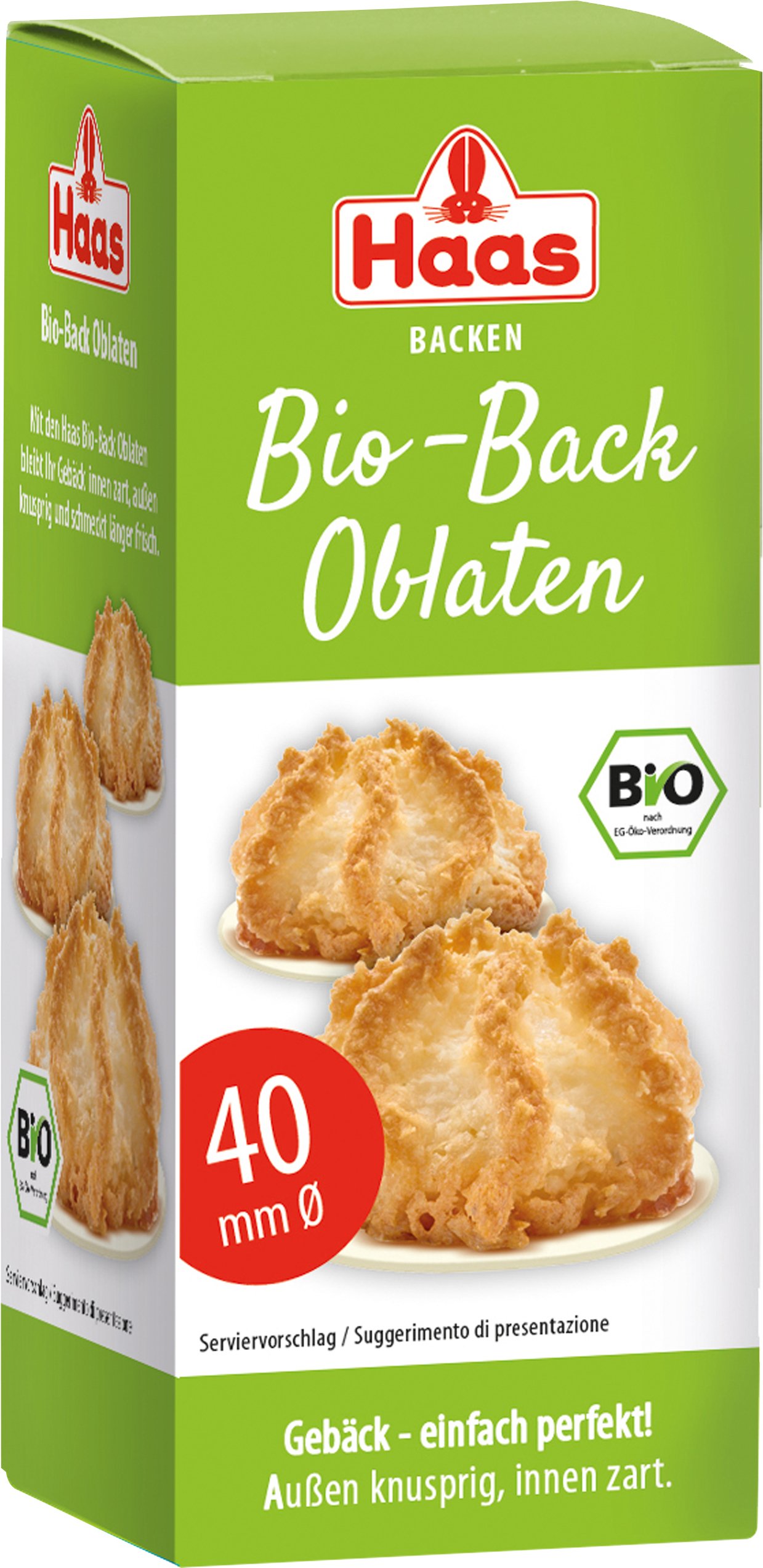 Haas Bio-Back Oblaten | BILLA Online Shop