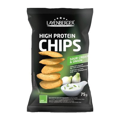 Image of Layenberger High Protein Chips Sour Cream