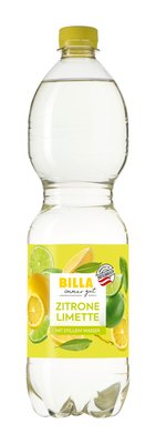 Bild von BILLA Wasser Plus Zitrone Limette