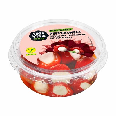 Bild von Vegavita Peppersweet gefüllt mit Frischcreme